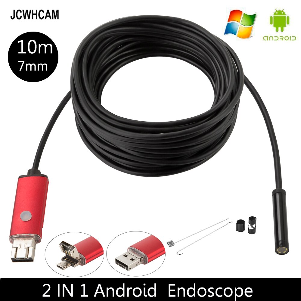 JCWHCAM 10M ð USB ī޶ ð 7mm OTG ũ..